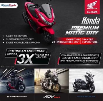 Main Dealer dan Jaringannya NSS Kedaton Mengadakan Honda Premium Matic Day Desember 2021